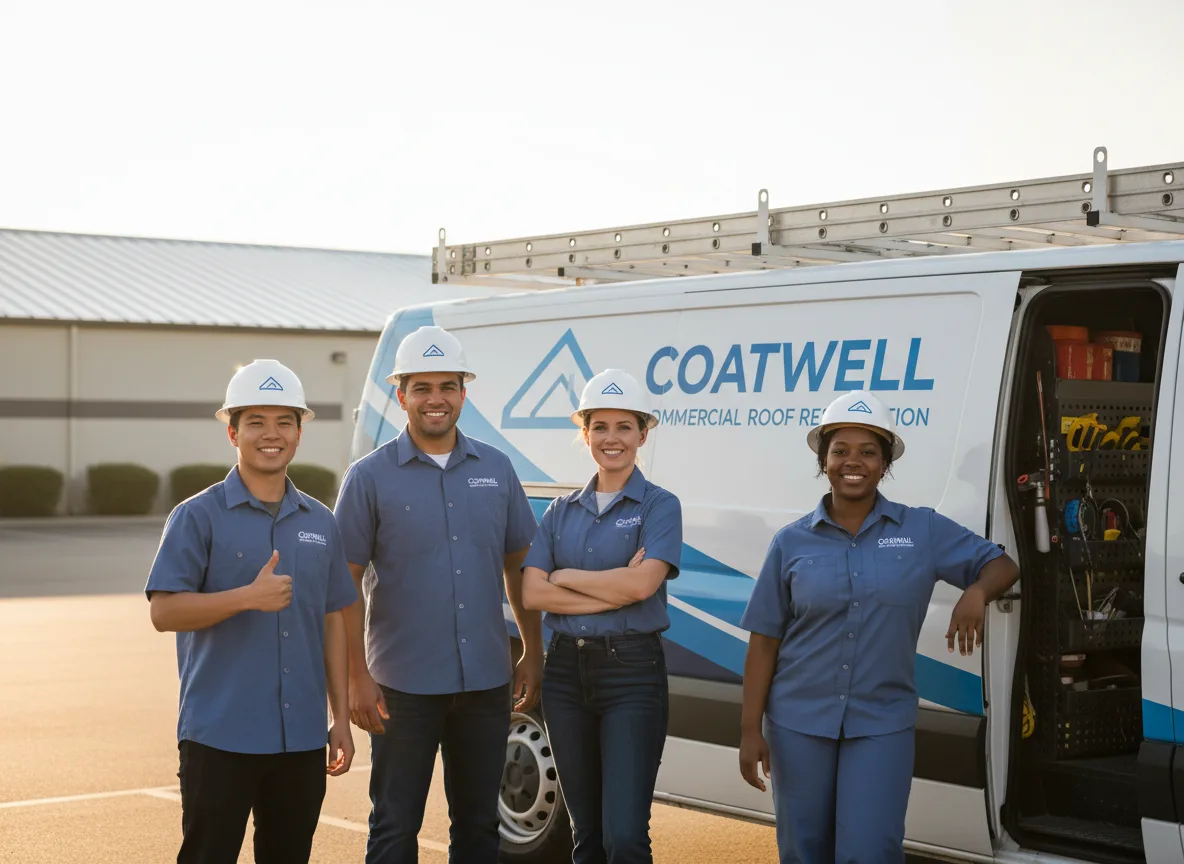 Commercial roof coating company in Marble, MN